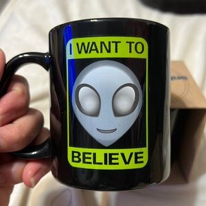 COPY - I Want To Believe - Alien Mug